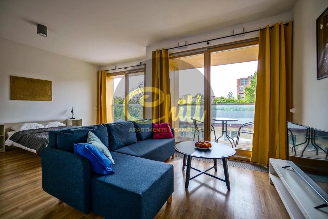 Chill Apartments Kolejowa Varšava Exteriér fotografie