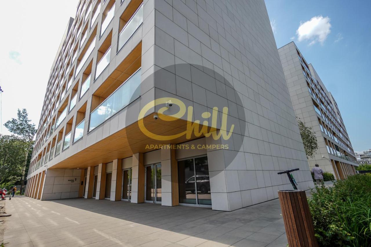 Chill Apartments Kolejowa Varšava Exteriér fotografie
